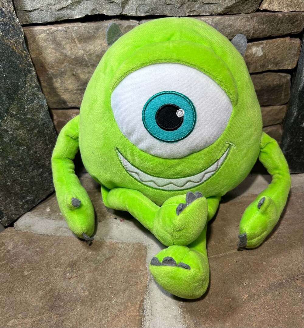 Kohls Cares Disney Pixar Monsters Inc Mike Wazowski Plush 12" Stuffed Toy